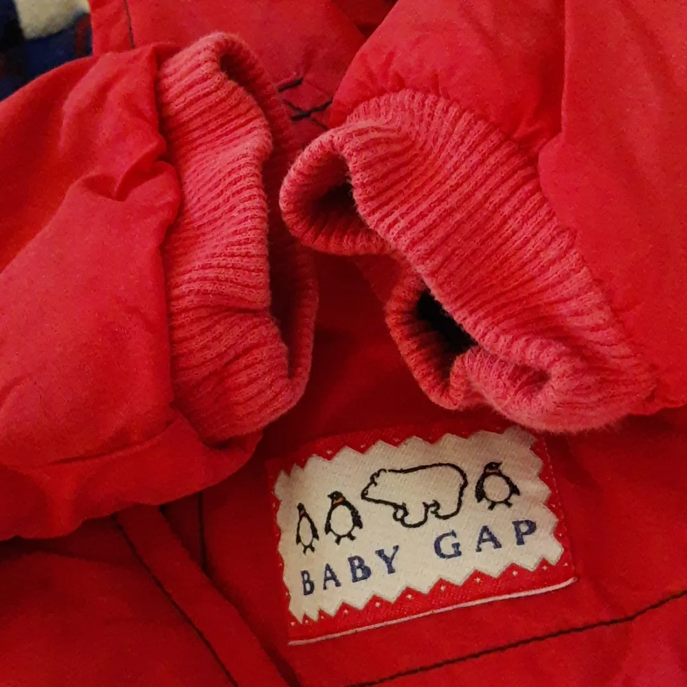 Baby Gap Jacket 3-12 mos Polar Bears & Penguins VTG 90s